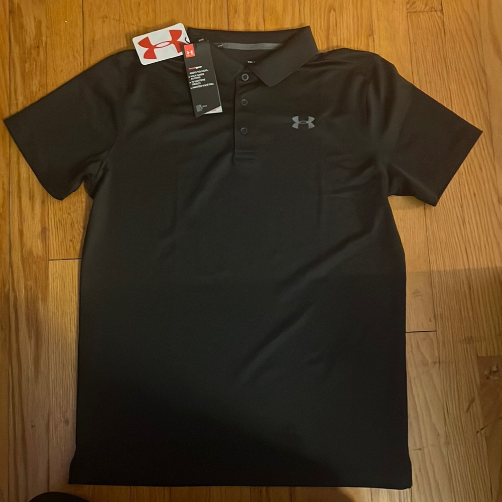 Under Armour Black Polo
